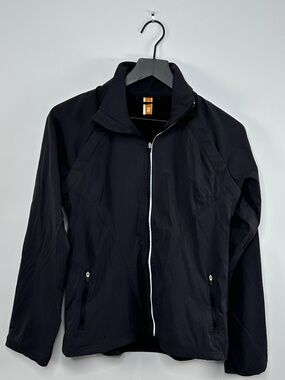 LucyTech 3-in-1 Convertible Running Jacket Bolero Shrug and Vest black sz small